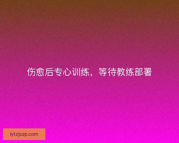 伤愈后专心训练，等待教练部署